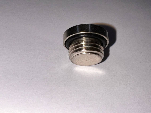 Заглушка латунная нар. резьба 1/4