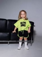 Костюм летний спортивный футболка и шорты