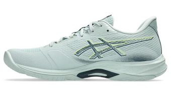 Мужские кроссовки для бадминтона/сквоша Asics Netburner Мячistic FF 4 - lichen rock/tranquil teal