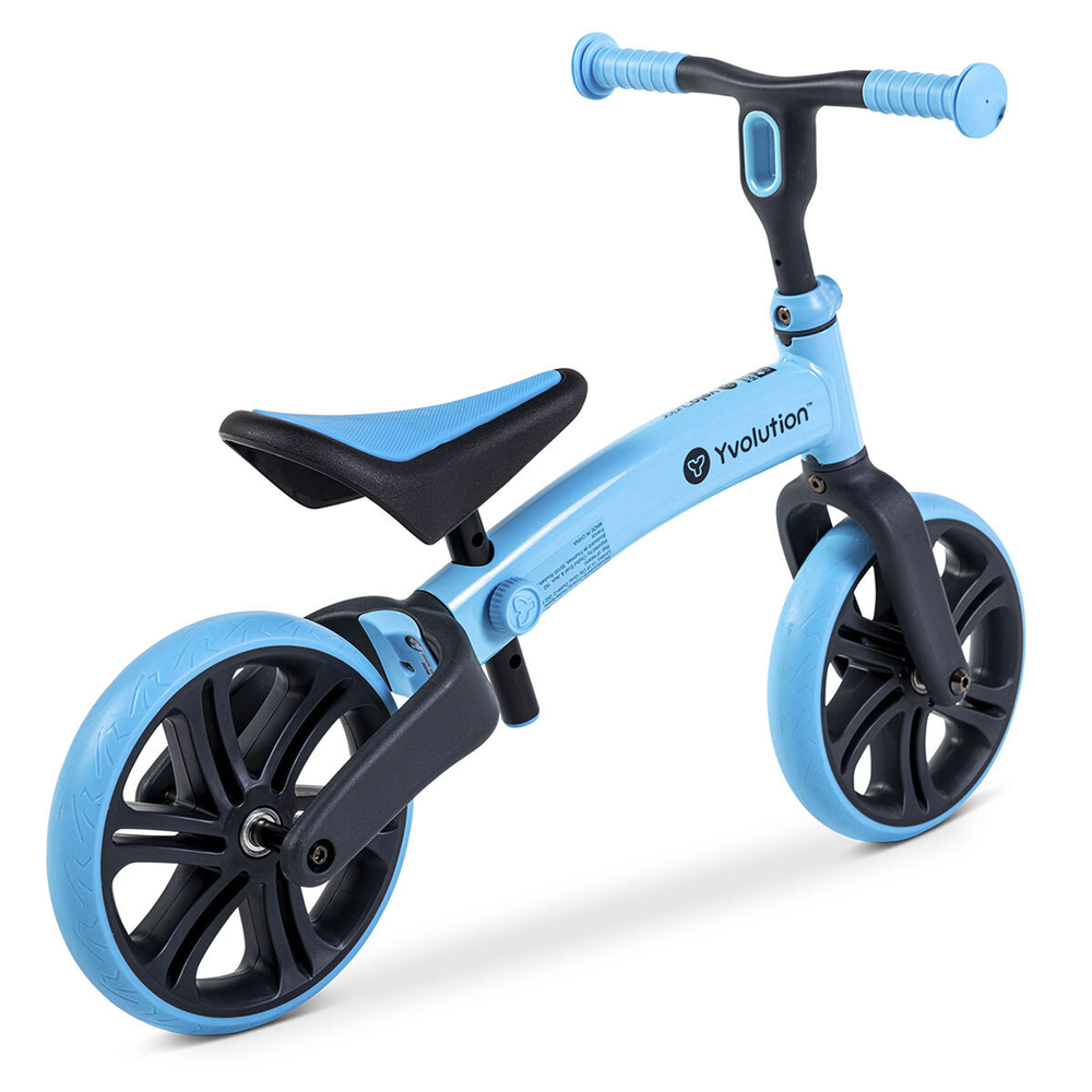 Беговел YVolution Velo Junior, голубой