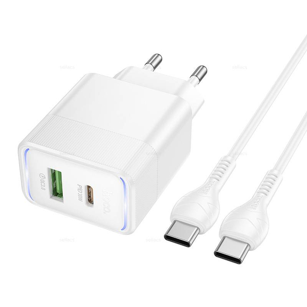 Зарядное устройство на Type-C Hoco PD30W+QC3.0 CS112A (white)