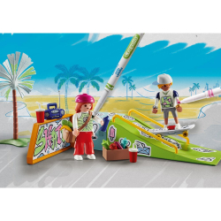 Playmobil - Цветной скейтпарк 71515 / артикул   71515  / GTIN 4008789715159
