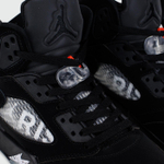 Кроссовки Air Jordan 5 Black Silver x PSG