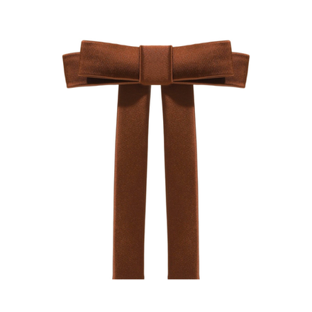 Бант "Мэри" S коричневый