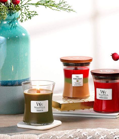 Пихта, ароматическая свеча, WoodWick