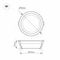 Мебельный светодиодный светильник Arlight LTM-R60WH-Frost 3W Day White 110deg 020761
