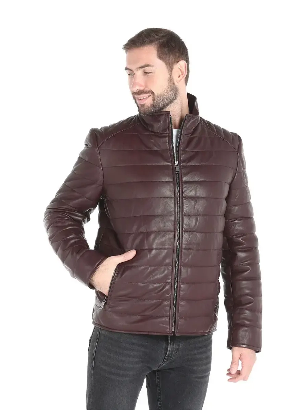 Куртка мужская  из натуральной кожи