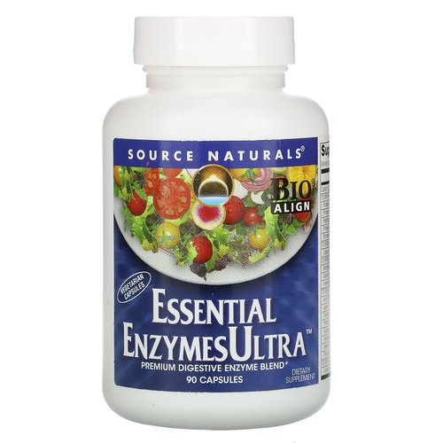 Source Naturals, Essential EnzymesUltra™, 90 капсул