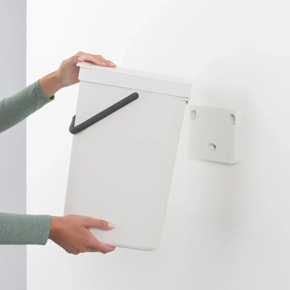 Brabantia Контейнер для мусора Sort & Go 16л белый