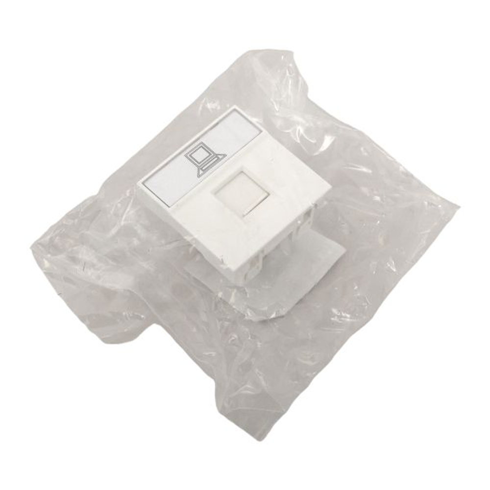 Розетка RJ45 кат. 5e, 2 модуля EKF