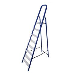 Стремянка стальная STAIRS односекционная с алюминиевыми ступенями 8 ступеней (CS08)