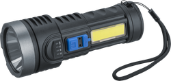 Фонарь Navigator 95 558 NPT-CP28-ACCU пласт. 1LED,1Вт+1СОВ,3Вт, Li-Ion,4В