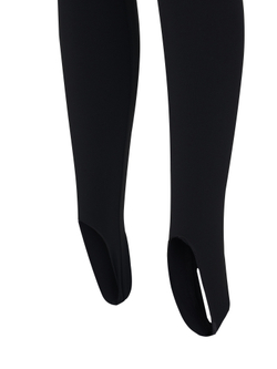 Лосины со штрипками из бифлекса на пятку matte