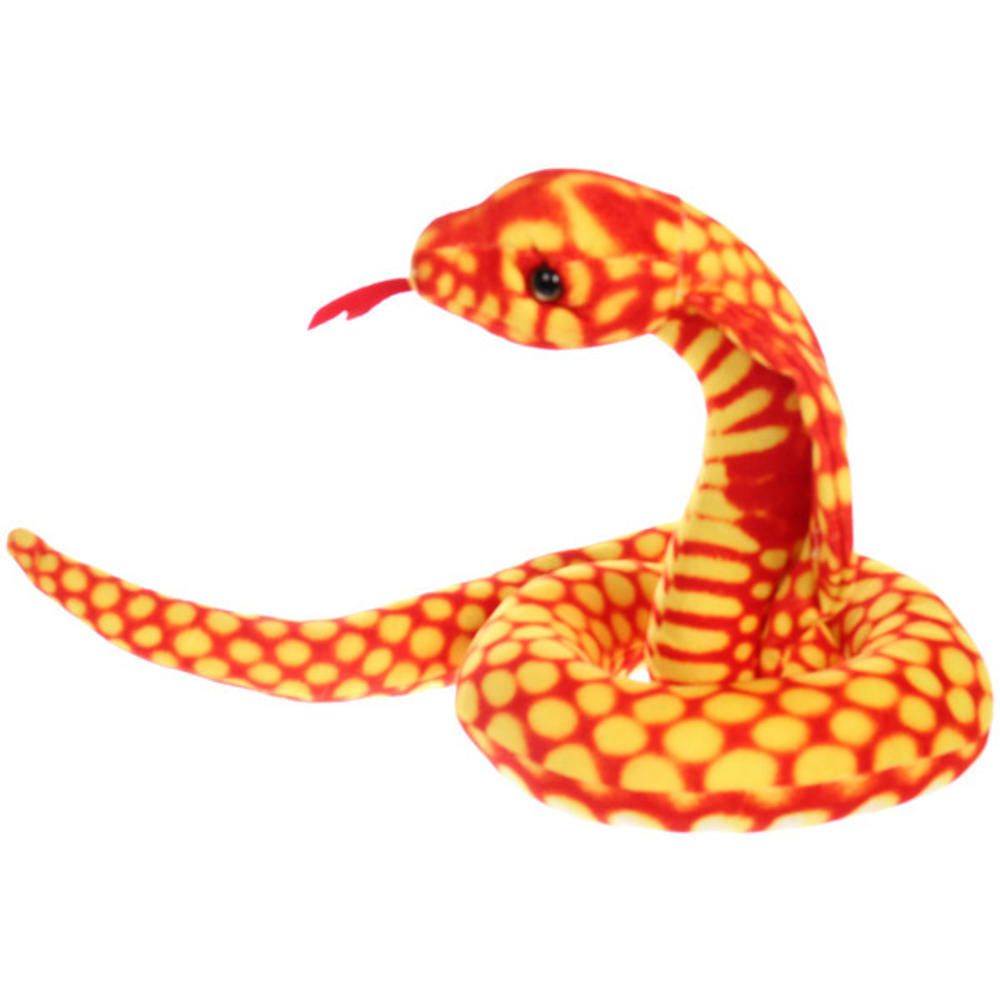 Мягкая игрушка «Змея» Яркая 80 см, микс