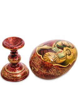 ИКО-44 Яйцо-икона «Пресвятая Богородица» Рябова Г.