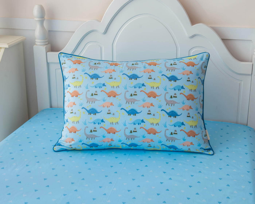 Детское постельное белье Sofi De MarkO Динозаврики голубое
