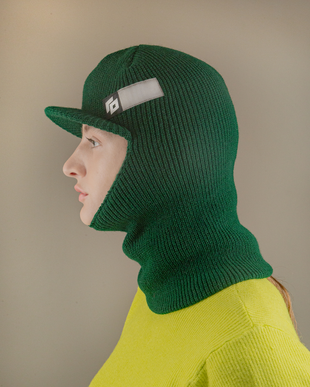 Шапка Fisherman Balaklava GO зеленый еловый
