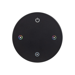 INTELLIGENT ARLIGHT Пульт SMART-801-22-1G-RGBW Black (3V, Magnet, 2.4G) (IARL, IP20 Пластик, 5 лет) 046479