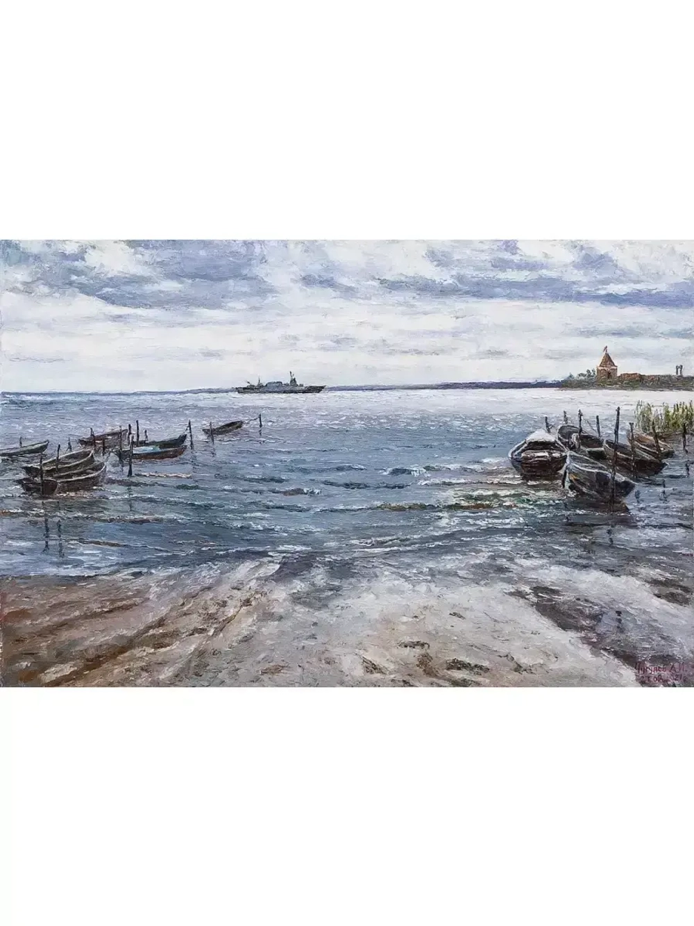 Картина маслом Ладога Чугунов