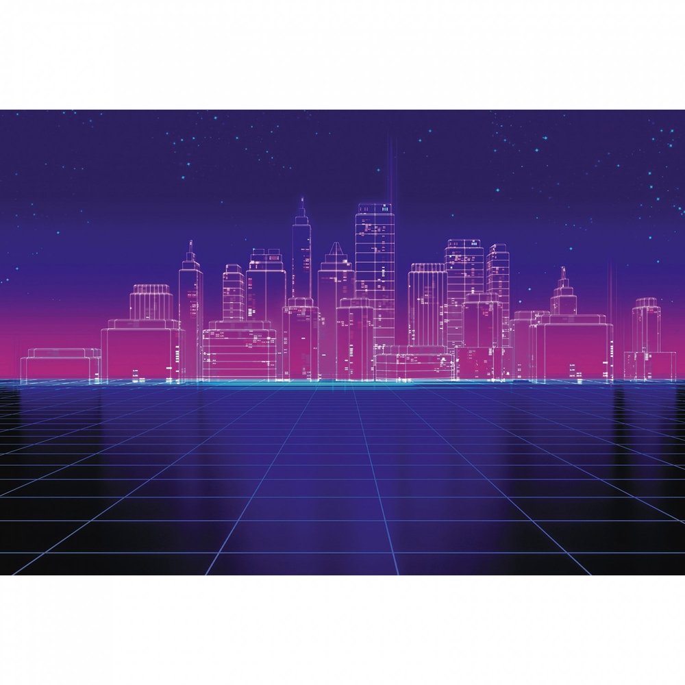 Скетчбук 240х160 мм, 32л., "Retrofuturism" 160 г/м2, Контэнт-Канц, гребень сверху, лам. картон, выб-лак, жестк. под., 2 в 1, для рисования и записей