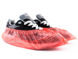 Бахилы Прочные цветные (с 2-ой резинкой) в евроблоках (2500 шт.), 45 мкр