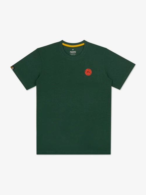 Футболка MANTO STAMP 25 зелёная