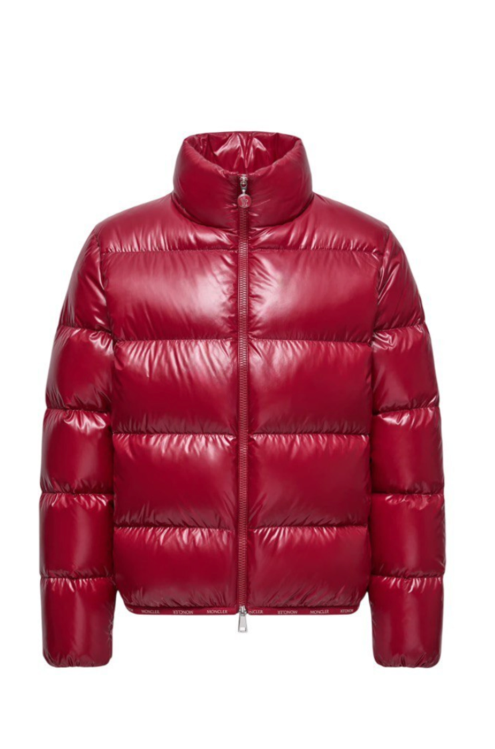 Утеплённая куртка Abbadia Short из лакового нейлона с пухом от Moncler
