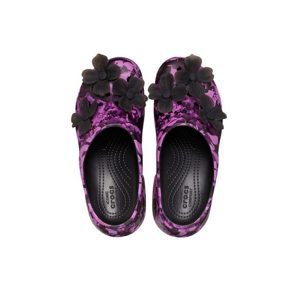 Crocs Mermaid Print Sandal 'Black'