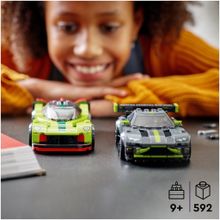 Конструктор LEGO Speed Champions 76910 Aston Martin Valkyrie AMR Pro и Aston Martin Vantage GT3