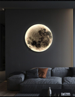 Шикарный космический светильник, который можно вешать на стену и на потолок