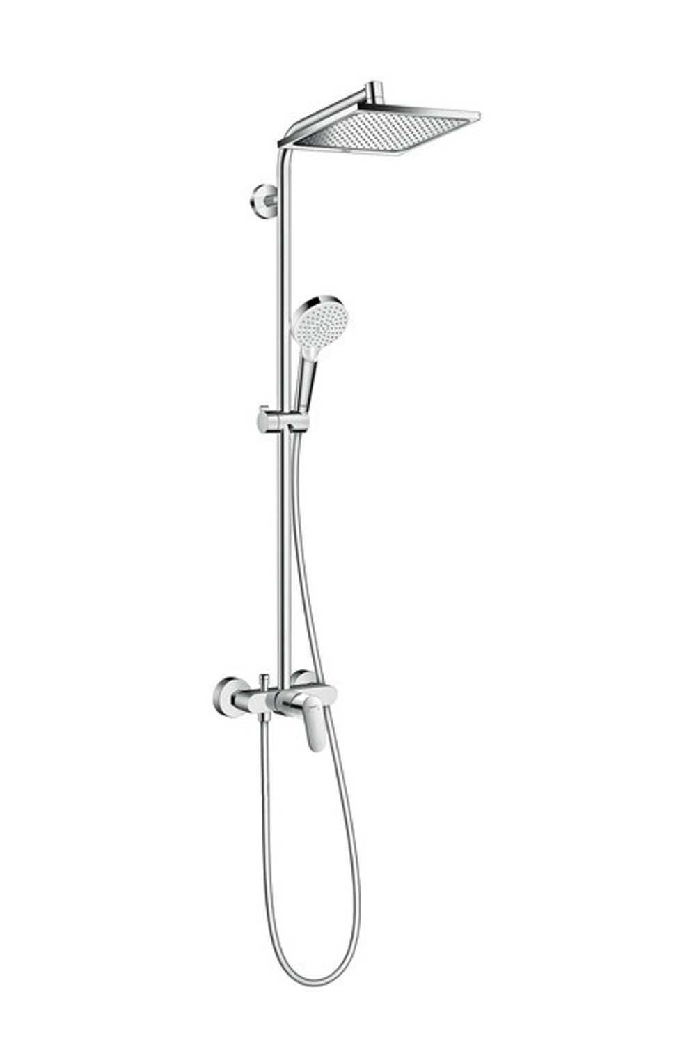 Душевая система Hansgrohe Crometta E 240 1jet Showerpipe 27284000