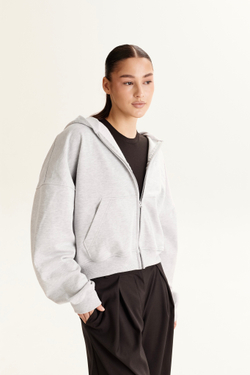 ZIP-HOODIE SDW Uniform - Grey Melange
