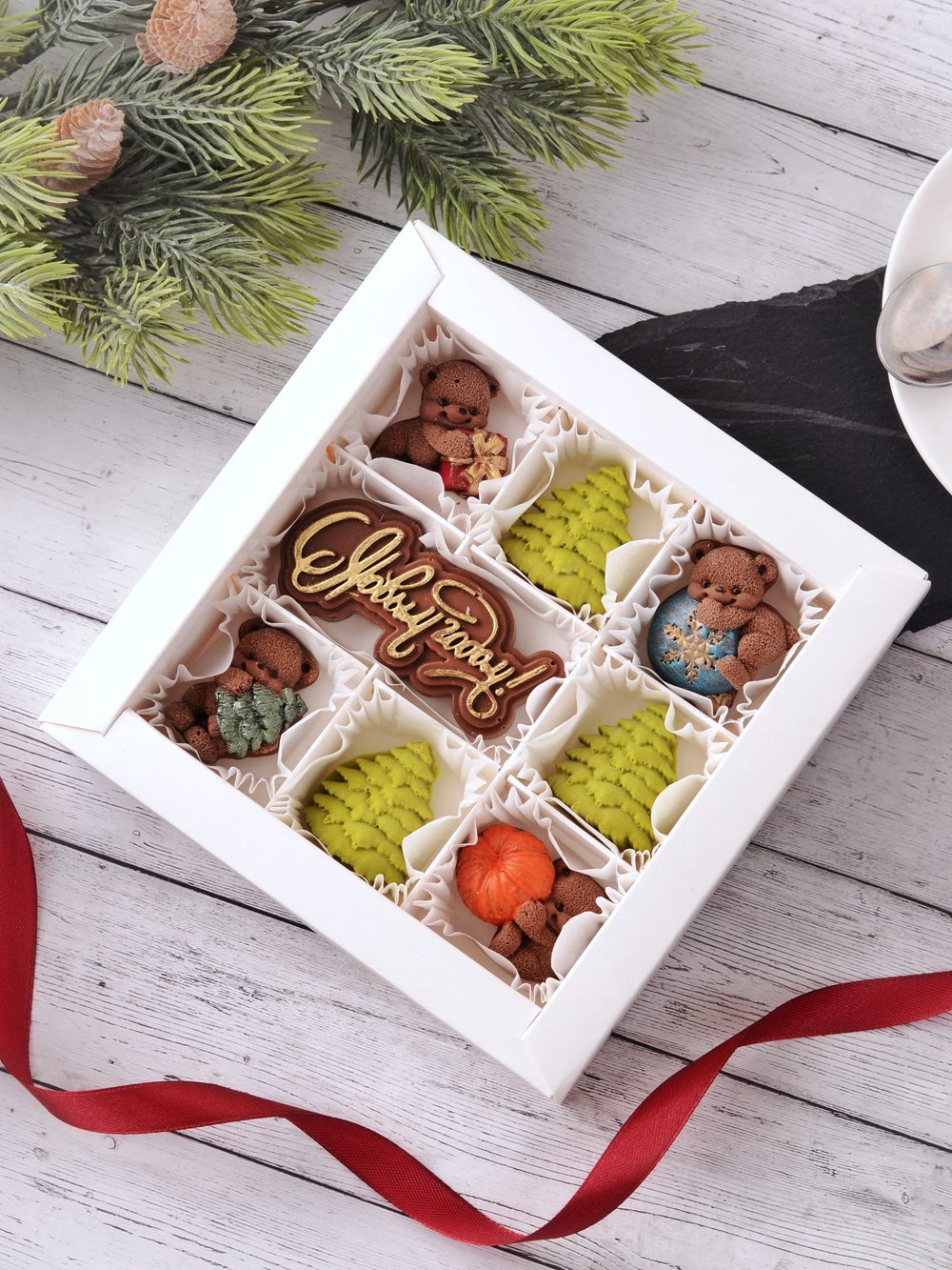 Сладкий подарок "С новым Годом" #10 / Конфеты ручной работы