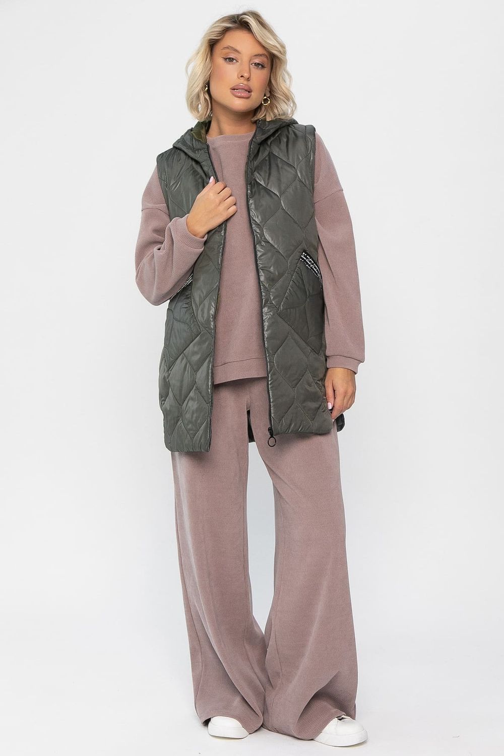 Костюм трикотажный Августа ХИТ (пыльная роза) К14346-5М LT Collection