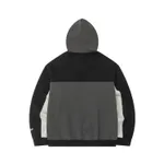 Худи Ymkashix HTF Three Color Block черный / серый