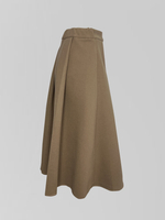 Костюм AS`Kins 245 однотонный утепленный из приталенного пиджака и юбки