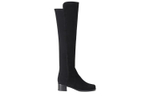 Stuart Weitzman/SW RESERVE Suede Over the knee Boots Women"s Black