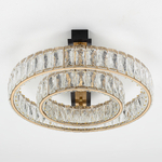 Citilux PALANT CL325152 LED Люстра хрустальная Чёрный+Бронза