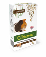 Любимчик Корм для Морских свинок, с орехами, 400 г