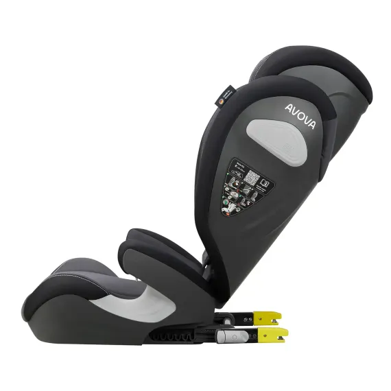 Автокресло Avova Sora-Fix Grey Black