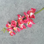 Цветы искусственные "Орхидеи", цвет малиновый