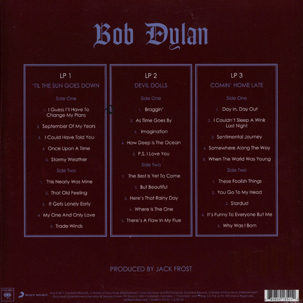 Bob Dylan / Triplicate (3LP)