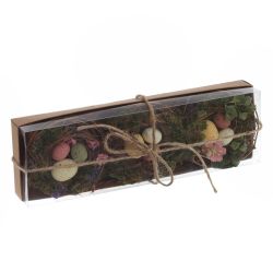 GAEM Набор из 3-х изделий декоративных "Гнездо пасхальное" (10*5), L33 W10 H5 см