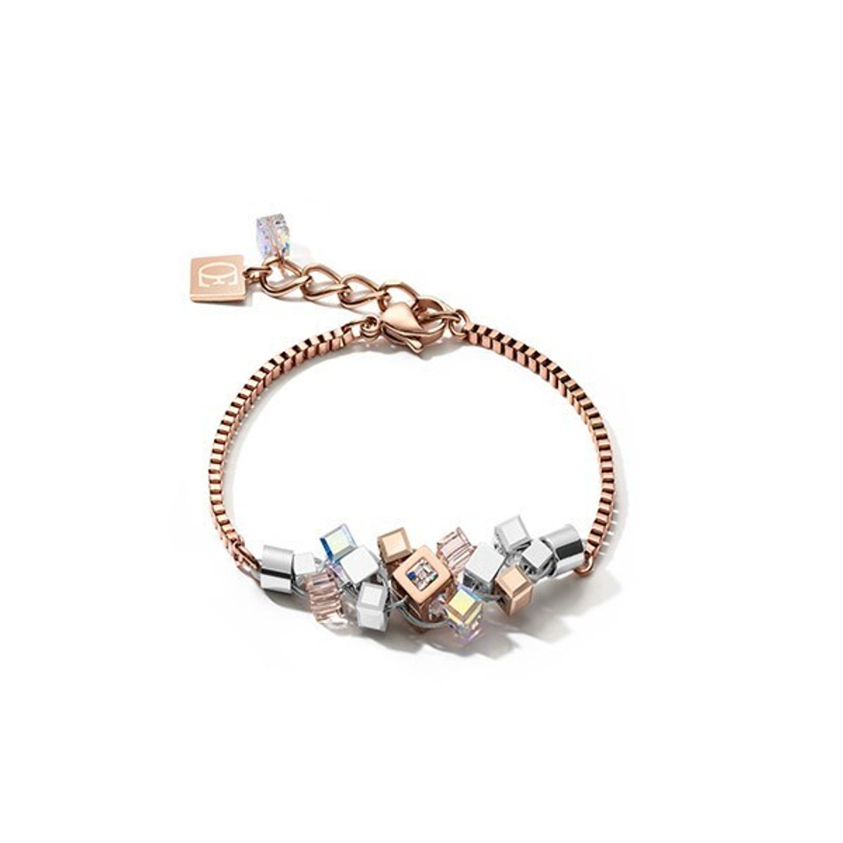 Браслет Coeur de Lion Rose Gold 5037/30-1620 цвет золотой, серебряный