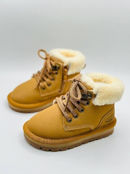 Детские ботинки с натуральной шерстью Buba Nature