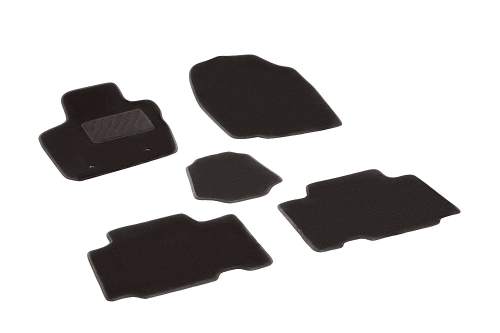Ворсовые коврики LUX для Toyota RAV4 III L 2008-2012, Seintex.83192