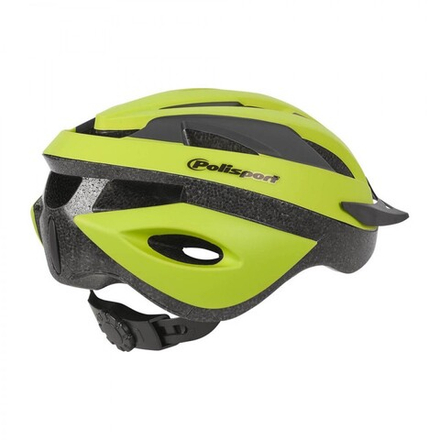 Шлем велосипедный взрослый Polisport Sport ride (L=58/62), lime green /black matte