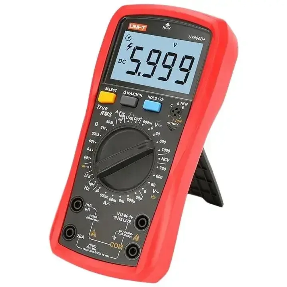 UNI-T UT890D+ Мультиметр цифровой универсальный, True RMS