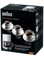 Капельная кофеварка Braun Aromaster Classic KF 47/1 WH