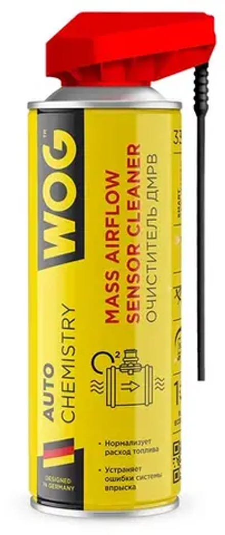 Безопасный очиститель датчика массового расхода воздуха (ДМРВ) WOG 335 мл